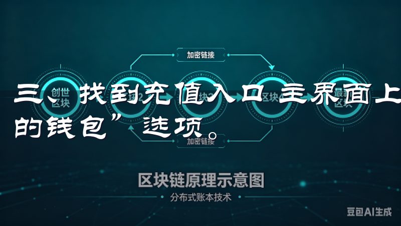 三、找到充值入口 主界面上,通常会有明显的“充值”或“我的钱包”选项。
