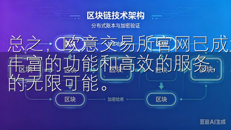 总之，欧意交易所官网已成为数字资产交易的理想选择，凭借其丰富的功能和高效的服务，用户可以在平台上尽情探索数字经济的无限可能。