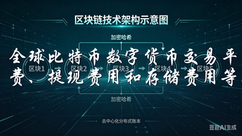 全球比特币数字货币交易平台收费结构上存差异，包括交易手续费、提现费用和存储费用等。