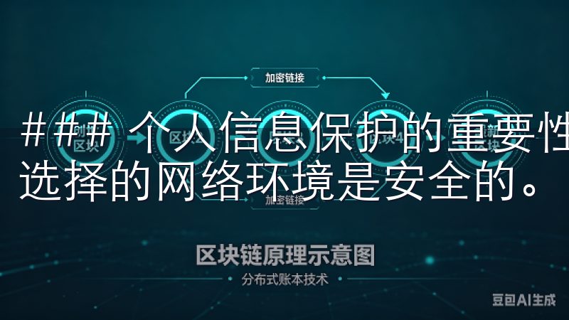 ### 个人信息保护的重要性 在提供个人信息时，请确保你选择的网络环境是安全的。