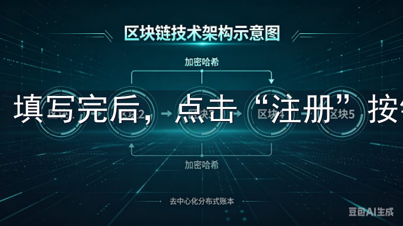填写完后，点击“注册”按钮。