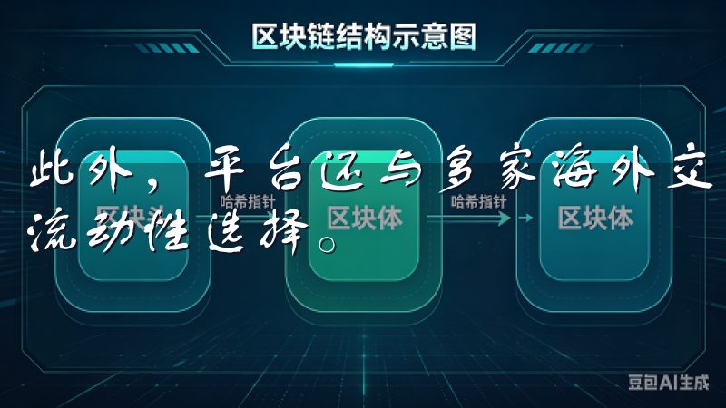 此外，平台还与多家海外交易所进行合作，为用户提供更广泛的流动性选择。