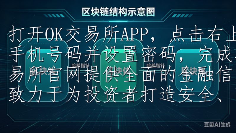 打开OK交易所APP，点击右上角的“注册”按钮，输入你的手机号码并设置密码，完成验证码验证后，你就成功注册了欧交易所官网提供全面的金融信息、最新市场动态及专业交易工具，致力于为投资者打造安全、高效的交易平台。