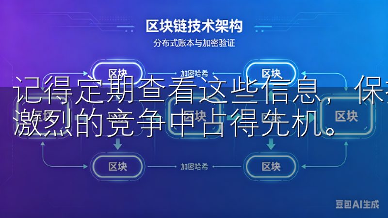 记得定期查看这些信息，保持对市场的敏锐洞察力，这样才能在激烈的竞争中占得先机。