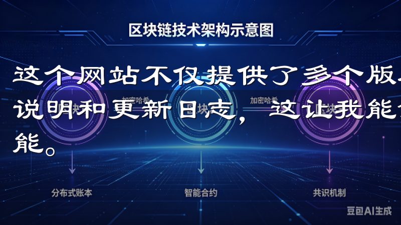 这个网站不仅提供了多个版本的下载选项，还提供了详细的版本说明和更新日志，这让我能够更好地了解最新版本的改进和新功能。