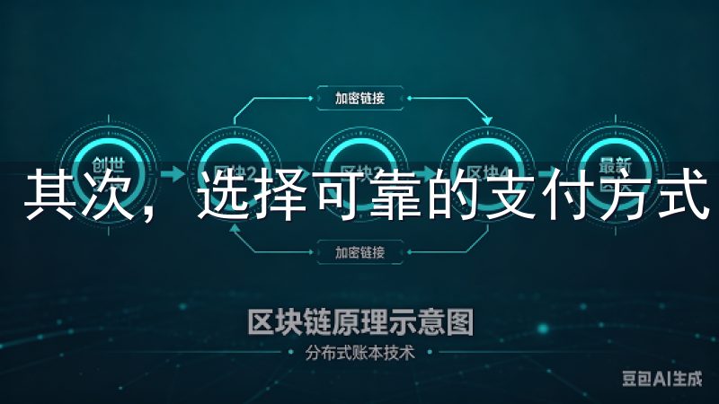 其次，选择可靠的支付方式，确保支付安全。