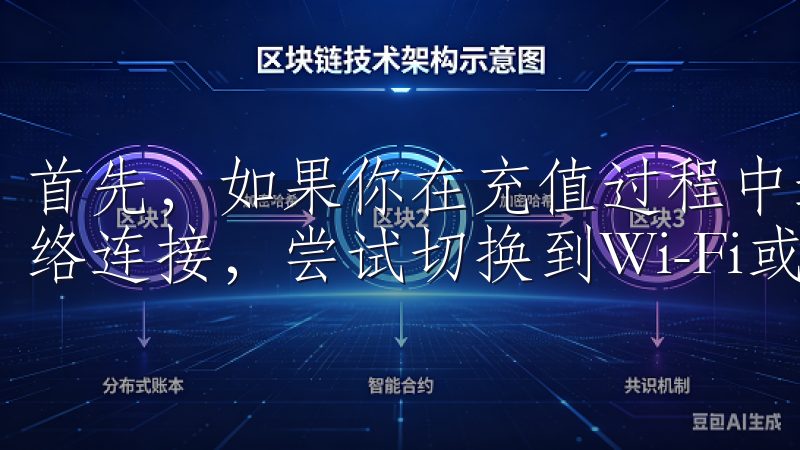 首先，如果你在充值过程中遇到网络问题，建议你先检查一下网络连接，尝试切换到Wi-Fi或者移动数据。