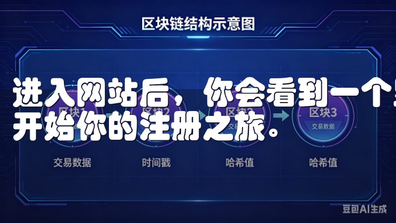进入网站后，你会看到一个显眼的“注册”按钮，点击它便可以开始你的注册之旅。