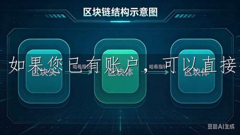如果您已有账户，可以直接登录。