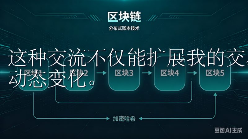 这种交流不仅能扩展我的交易视野，还能让我更好地理解市场的动态变化。