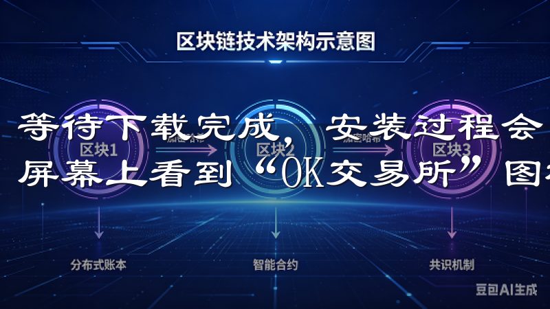 等待下载完成，安装过程会自动进行，下载完成后，您就可以主屏幕上看到“OK交易所”图标了。