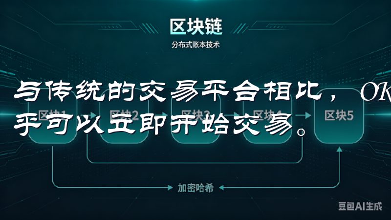 与传统的交易平台相比，OK交易所的身份验证速度快，用户几乎可以立即开始交易。