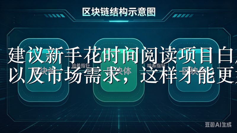 建议新手花时间阅读项目白皮书，了解项目的背景、团队、技术以及市场需求，这样才能更好地做出投资决策。
