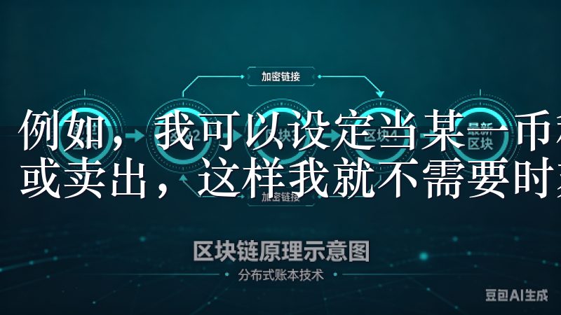 例如，我可以设定当某一币种的价格达到特定水平时，自动买入或卖出，这样我就不需要时刻盯着市场，也能抓住交易机会。