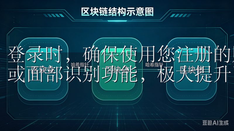 登录时，确保使用您注册的账户和密码，您也可以选择使用指纹或面部识别功能，极大提升了使用的便捷性和安全性。