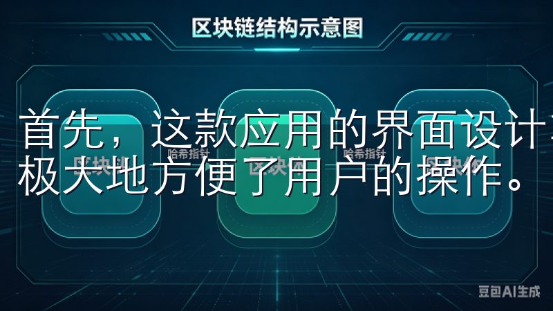 首先，这款应用的界面设计非常简洁明了，功能模块分类清晰，极大地方便了用户的操作。