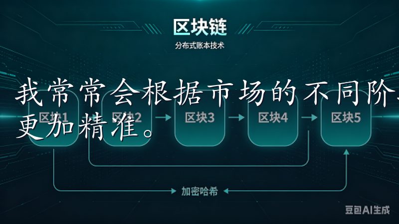 我常常会根据市场的不同阶段调整指标的参数,以确保我的分析更加精准。
