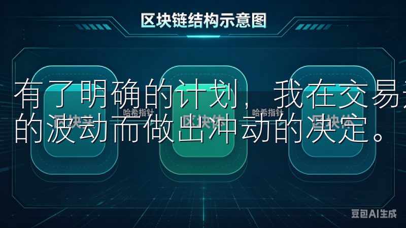 有了明确的计划，我在交易过程中能够保持冷静，不会因为市场的波动而做出冲动的决定。