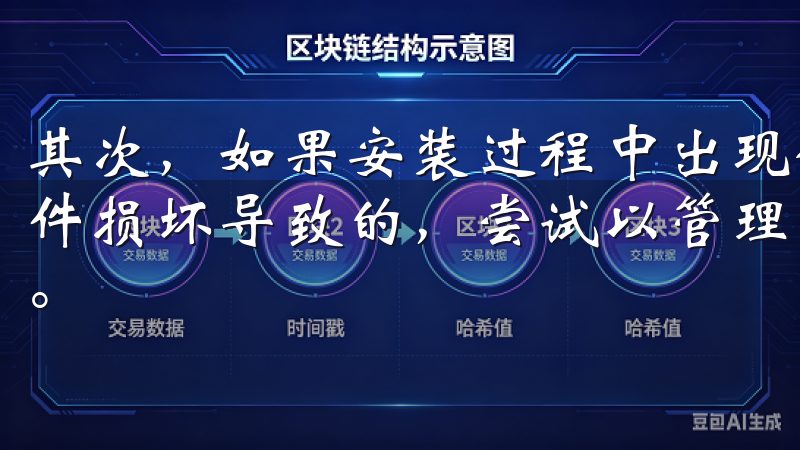 其次，如果安装过程中出现错误，可能是由于系统权限不足或文件损坏导致的，尝试以管理员身份运行安装程序或重新下载文件。