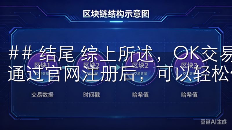 ## 结尾 综上所述，OK交易所的注册流程简单明了，用户通过官网注册后，可以轻松便捷地进入数字资产交易的世界。