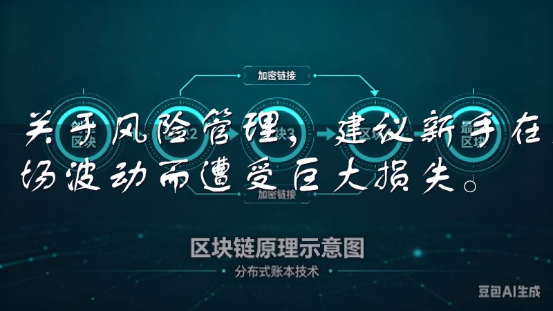 关于风险管理，建议新手在交易时设置止损和止盈点，避免因市场波动而遭受巨大损失。
