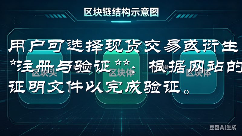 用户可选择现货交易或衍生品交易，具体步骤如下： 1. **注册与验证**：根据网站的指引完成注册，上传必要的身份证明文件以完成验证。