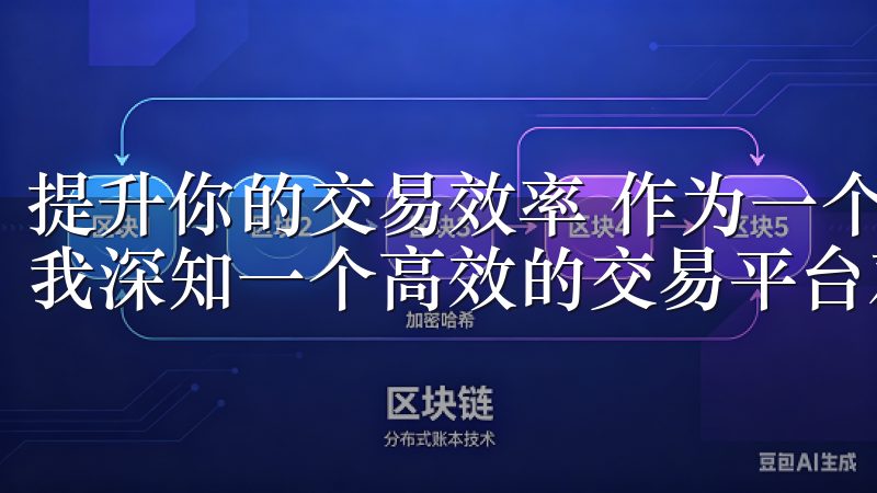 提升你的交易效率 作为一个长期从事加密货币交易的投资者，我深知一个高效的交易平台对成功的重要性。