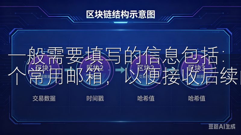一般需要填写的信息包括： - **邮箱地址**：确保用一个常用邮箱，以便接收后续的确认邮件和通知。