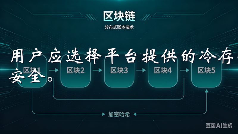 用户应选择平台提供的冷存储功能，并启用两步验证来确保账户安全。