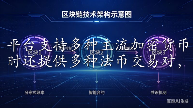平台支持多种主流加密货币，如比特币、以太坊、莱特币等，同时还提供多种法币交易对，方便用户进行资产兑换。