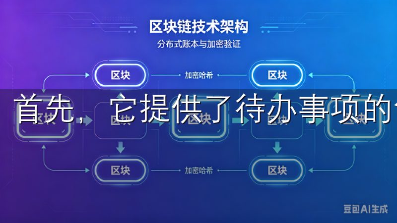 首先，它提供了待办事项的创建和管理功能。