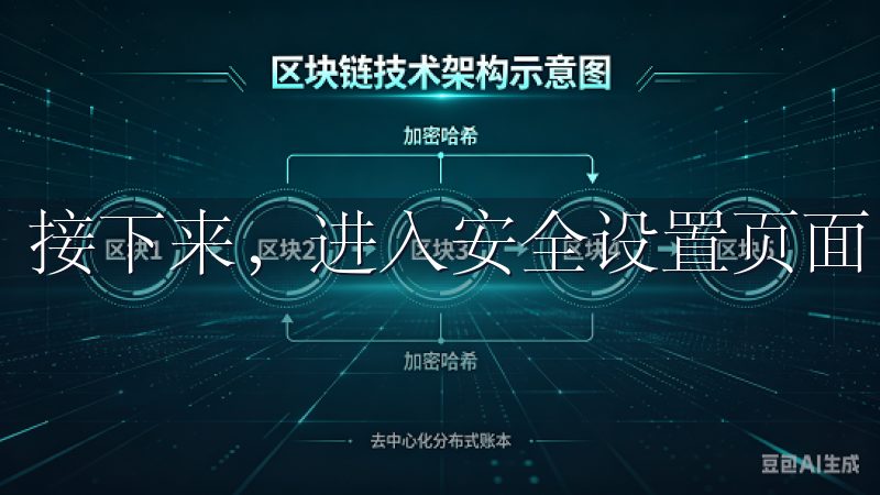 接下来，进入安全设置页面，启用双重认证（2FA）。