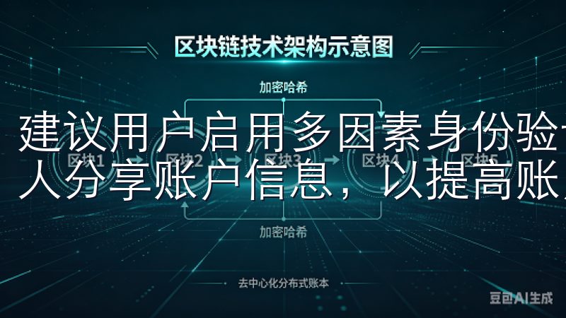 建议用户启用多因素身份验证、定期更换密码，并注意不要与他人分享账户信息，以提高账户安全性。