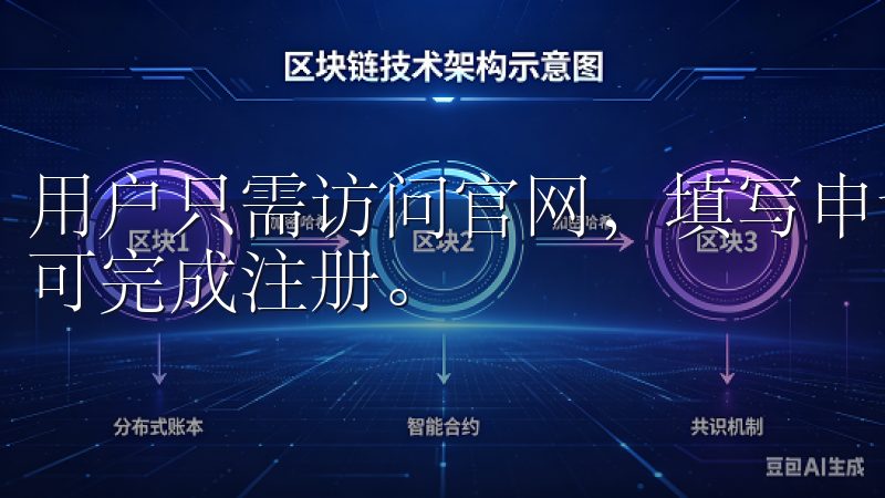 用户只需访问官网，填写申请表格，并经过邮箱或手机验证后便可完成注册。
