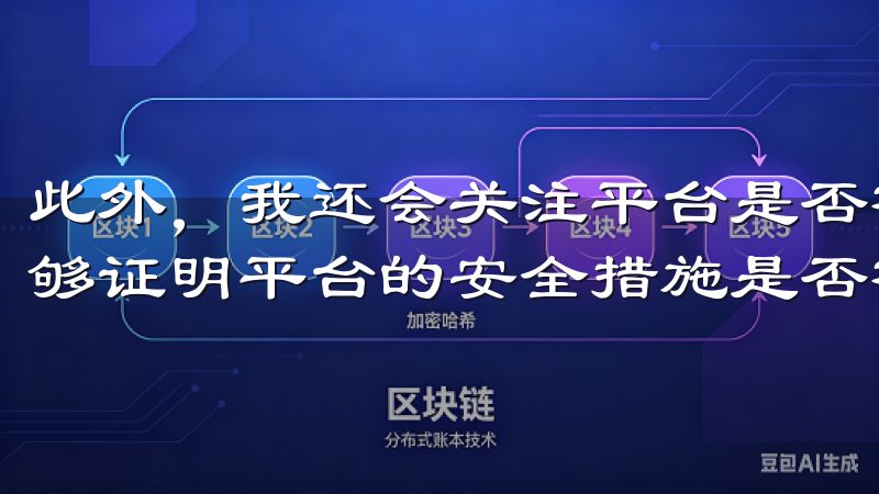 此外，我还会关注平台是否有定期的安全审计报告，这些报告能够证明平台的安全措施是否有效。