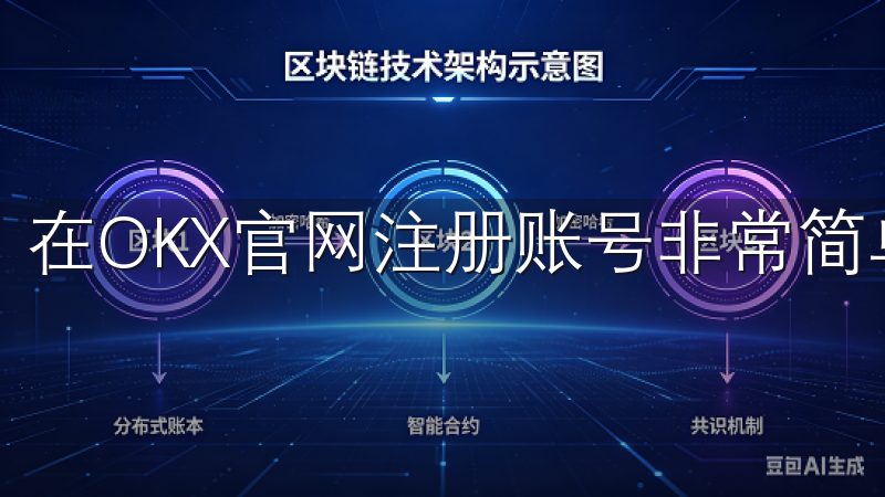在OKX官网注册账号非常简单。