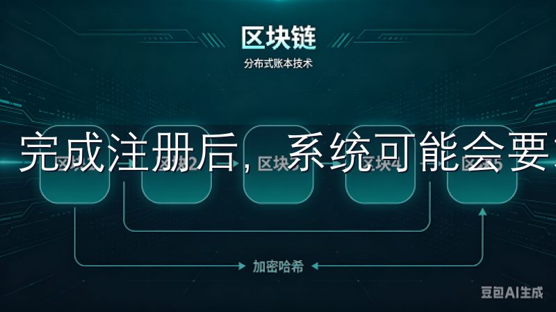 完成注册后，系统可能会要求你进行身份验证。