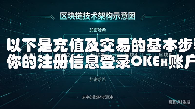 以下是充值及交易的基本步骤： 1. **登录账户**：用你的注册信息登录OKEx账户。