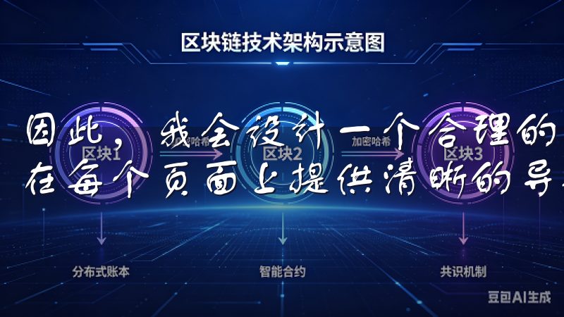 因此，我会设计一个合理的菜单结构，将网站内容分门别类，并在每个页面上提供清晰的导航链接。
