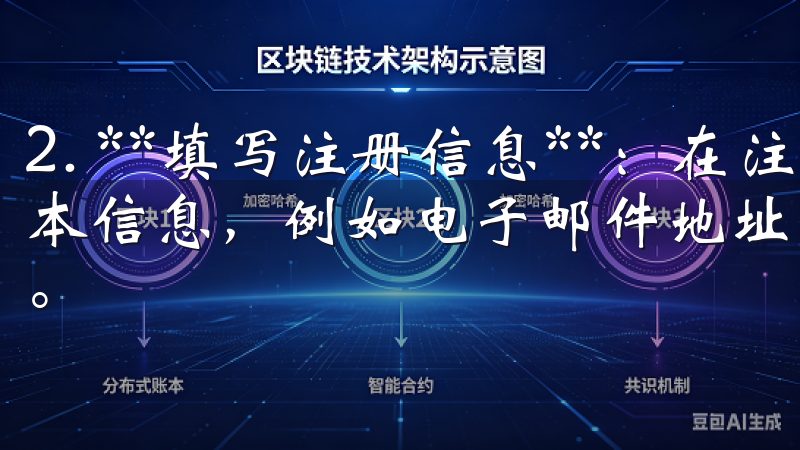 2. **填写注册信息**：在注册页面，你需要提供一些基本信息，例如电子邮件地址或手机号码，以及设定一个安全密码。