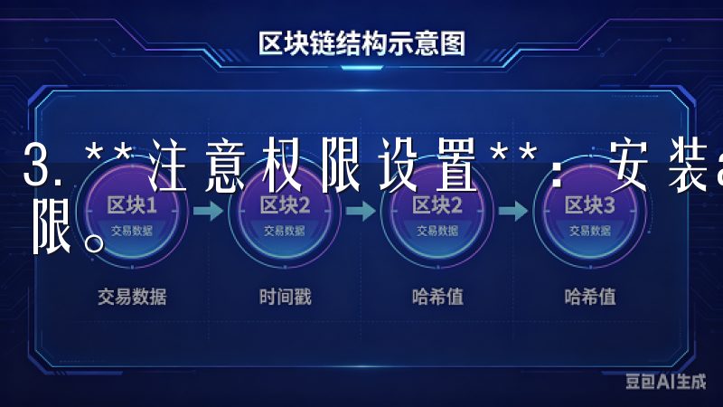 3. **注意权限设置**：安装app后，留意所请求的权限。
