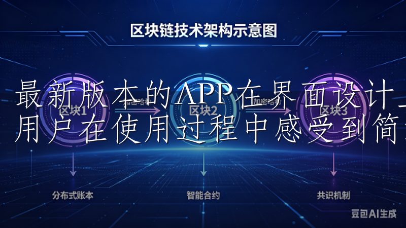 最新版本的APP在界面设计上进行了全面的升级，力求让每位用户在使用过程中感受到简洁、流畅的操作体验。