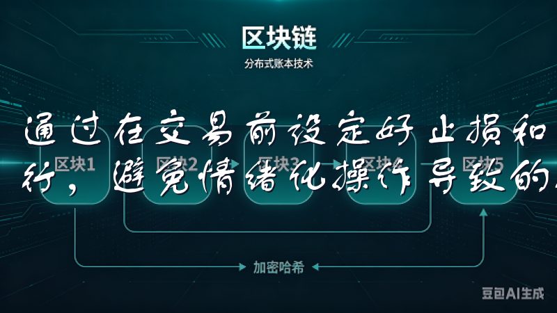 通过在交易前设定好止损和止盈点位，可以在市场波动时自动执行，避免情绪化操作导致的损失。