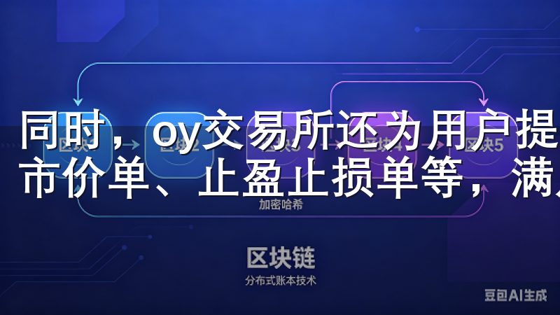 同时，oy交易所还为用户提供了多种订单类型，包括限价单、市价单、止盈止损单等，满足不同用户的交易需求。