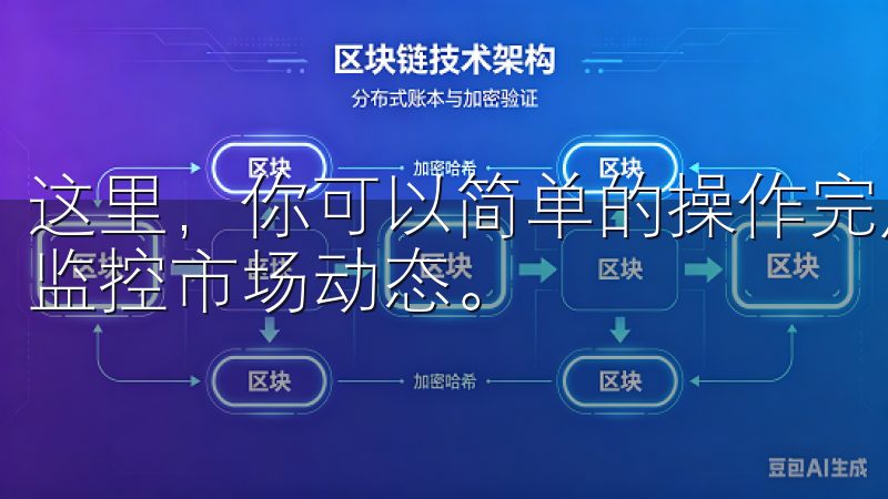 这里，你可以简单的操作完成数字货币的购买、出售，以及实时监控市场动态。