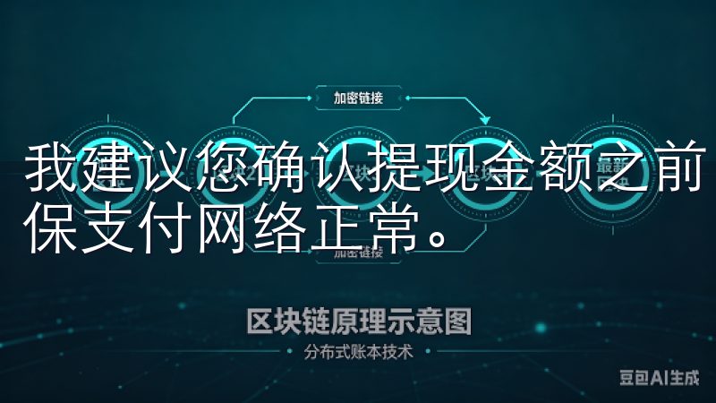 我建议您确认提现金额之前，先检查钱包地址是否正确，同时确保支付网络正常。