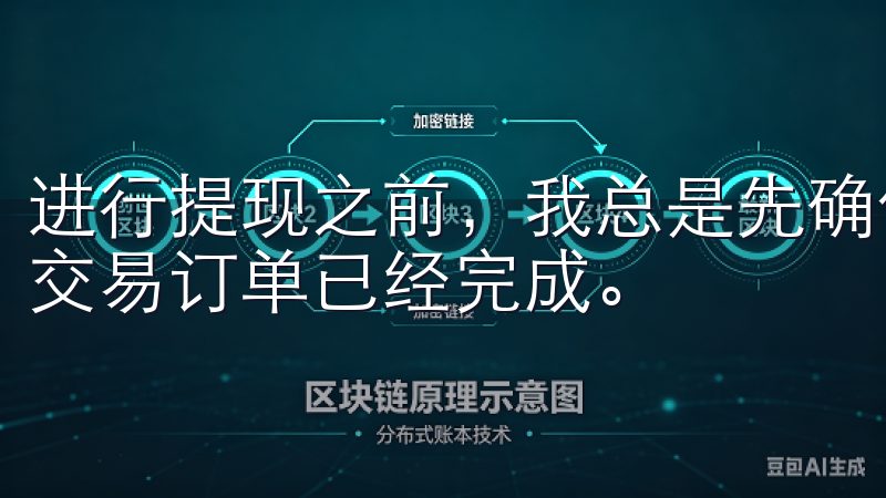 进行提现之前，我总是先确保自己的账户资金足够，并且所有的交易订单已经完成。