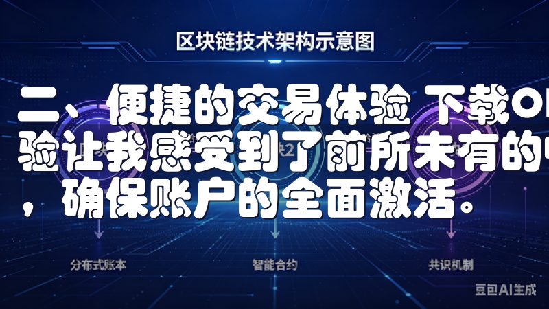二、便捷的交易体验 下载OK交易所APP后，便捷的交易体验让我感受到了前所未有的畅快最后，及时验证邮箱和手机号码，确保账户的全面激活。