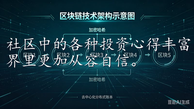社区中的各种投资心得丰富了我的投资视野，让我数字货币的世界里更加从容自信。