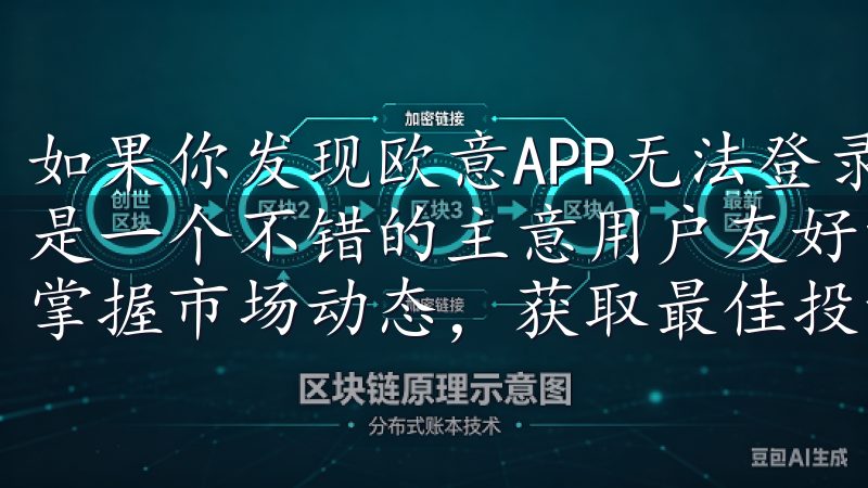 如果你发现欧意APP无法登录，检查是否有最新版本的更新也是一个不错的主意用户友好的界面和先进的交易工具，使您轻松掌握市场动态，获取最佳投资机会。